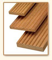 Decking, single-sided